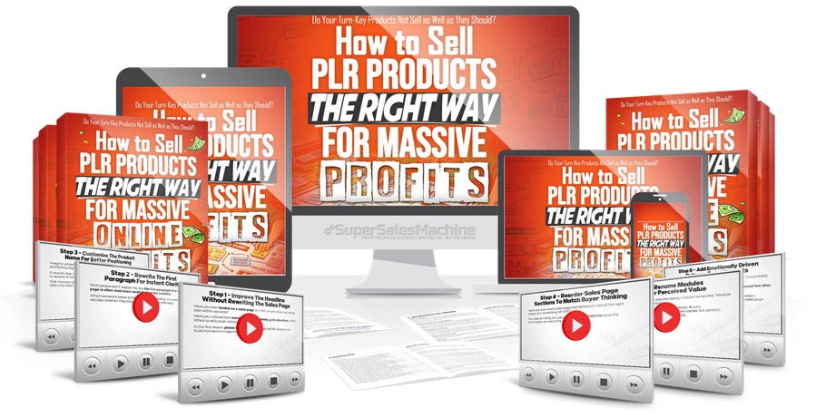 How To Sell PLR
